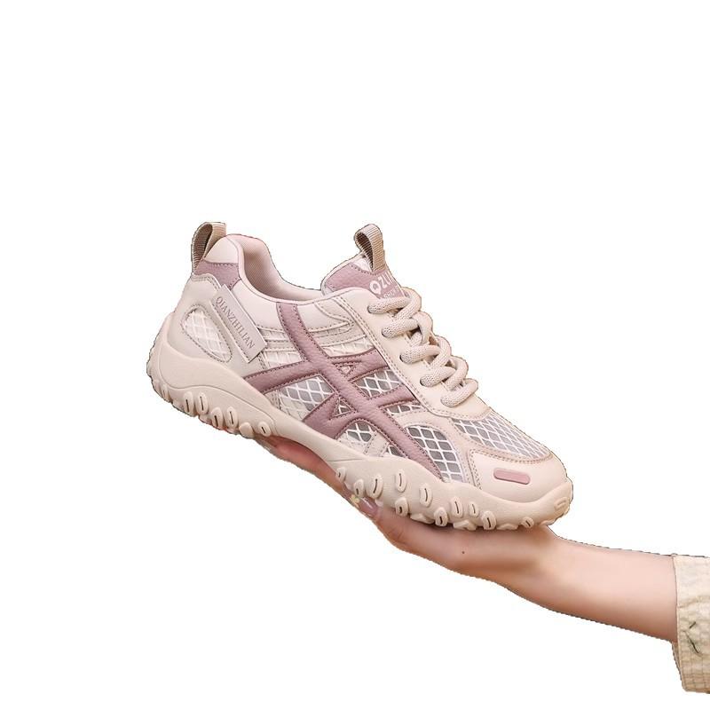 Mesh Breathable Shallow Mouth Fashion Trend Women's Shoes Dynamic Casual Shoes Mesh Soft Sole Soft Surface Versatile Mesh Shoes
