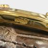 Very Good HERMES belt Polosus Dark brown Crocodile mens Used