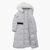 Le Coq Sportif Women Mink Fur Goose Long Down Lgr Qp422odjn2