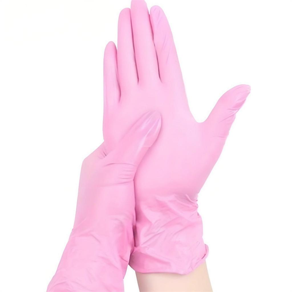 Multi Colored, Disposable Nitrile Gloves, Essential for Kitchen, Pet Care, Hair Dyeing, Nail Art, and Food Preparation