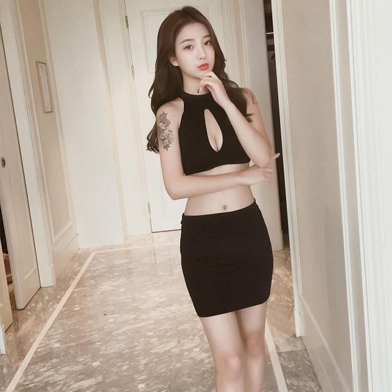 Sexy Lingerie Small Breasts Big Flirting Sexy Secretary Seduction Cosplay Bar Nightclub Suit
