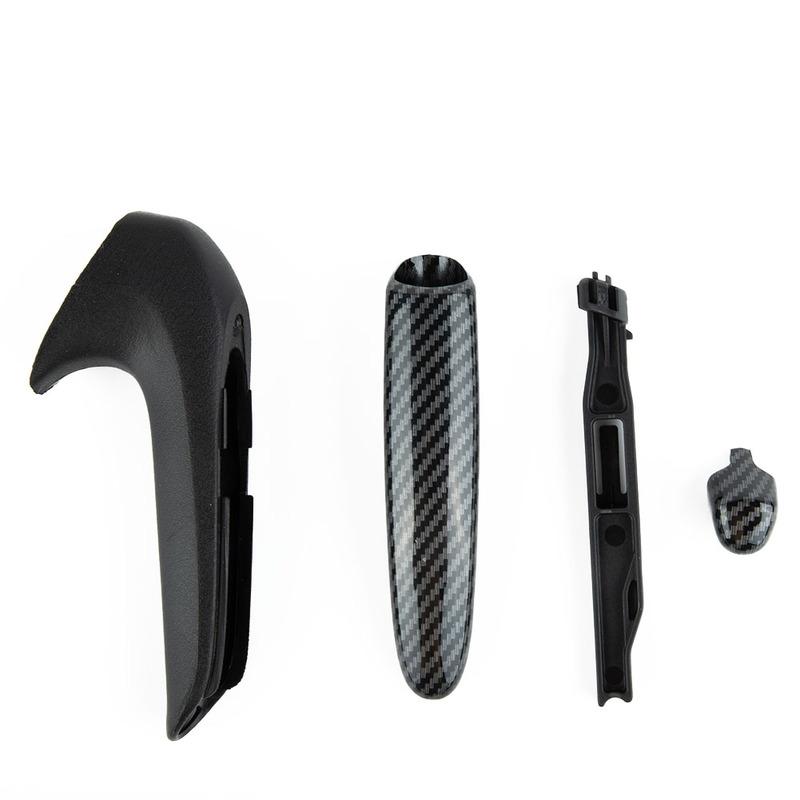 1*Carbon Fiber Front Hand Brake Trim Cover 47115SNAA82ZA For Honda Civic Coupe Sedan 2006 - 2011 Car Accessories Handbrake Parts