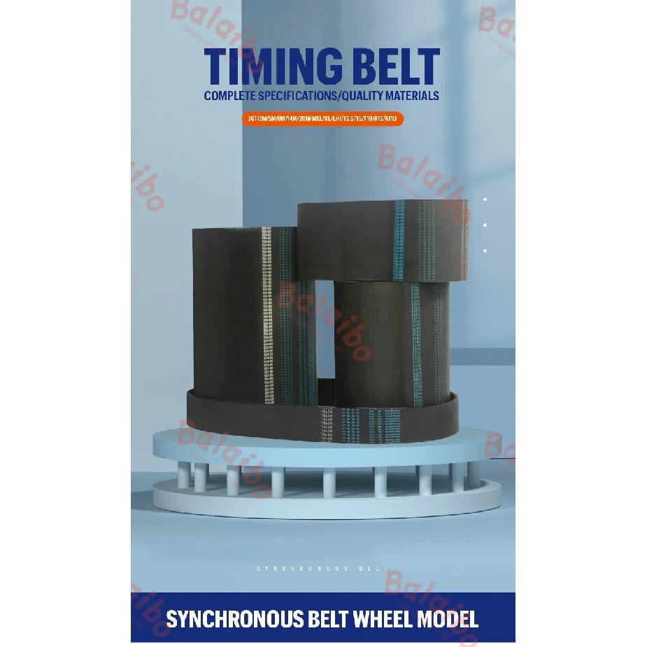 High Torque Rubber  MXL Timing Belt Width 3/4/5/6/8/10/12/15mm Model Number B80MXL/81/82/83/84/85/86/87/88/89/90/91/92---B95MXL