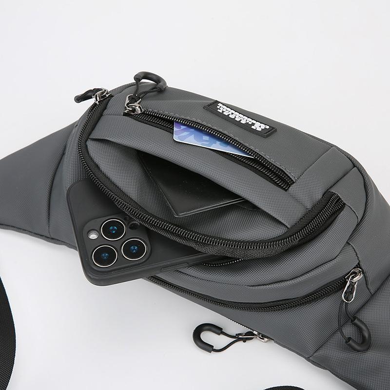 Waterproof Men's Waist Bag Multifunctional Outdoor Sports Large Capacity Chest Bag