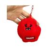 Rugby Billiards Football Plush Toys with Feet Smiling Face Expression Ball-type Pendant Cute Creative Keychain Birthday Gifts