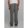 Pantalon cargo - Urban Classics - Gris foncé - 100% coton - Ceinture élastique - Poches cargo
