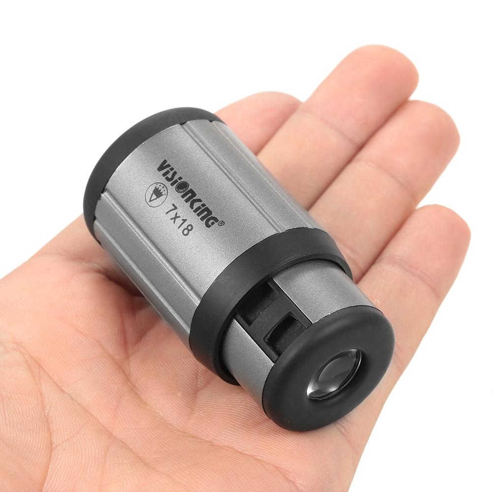 

Visionking 7X18 Monocular Telescope Binoculars Zooming Mini Compact Monocular Telescope Hd Pocket Scopeoptical