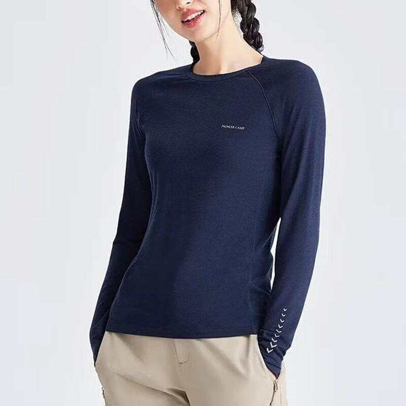Pioneer Camp Women's Merino Wool Long Sleeve Base Layer T-Shirt