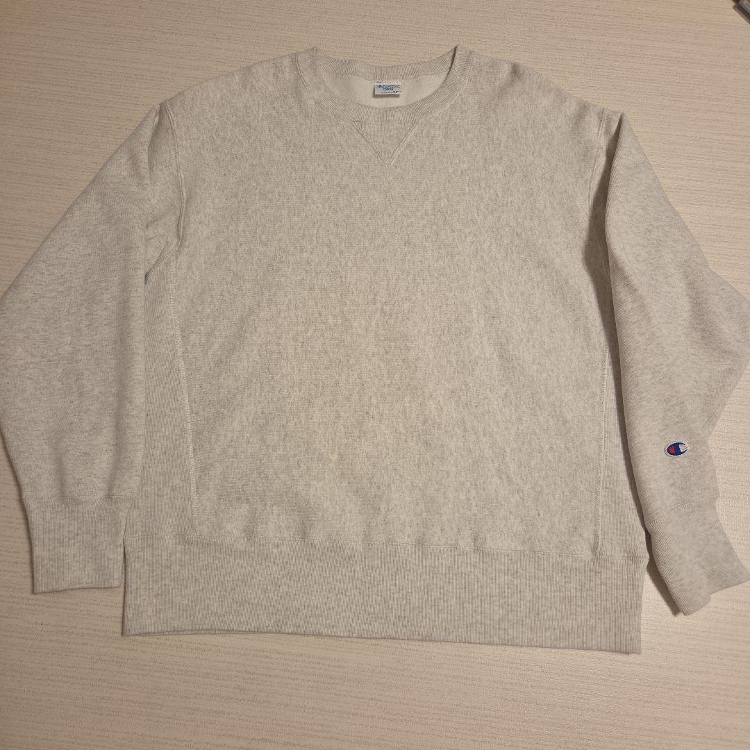 Used Champion Reverse Weave Sweat Oatmeal L