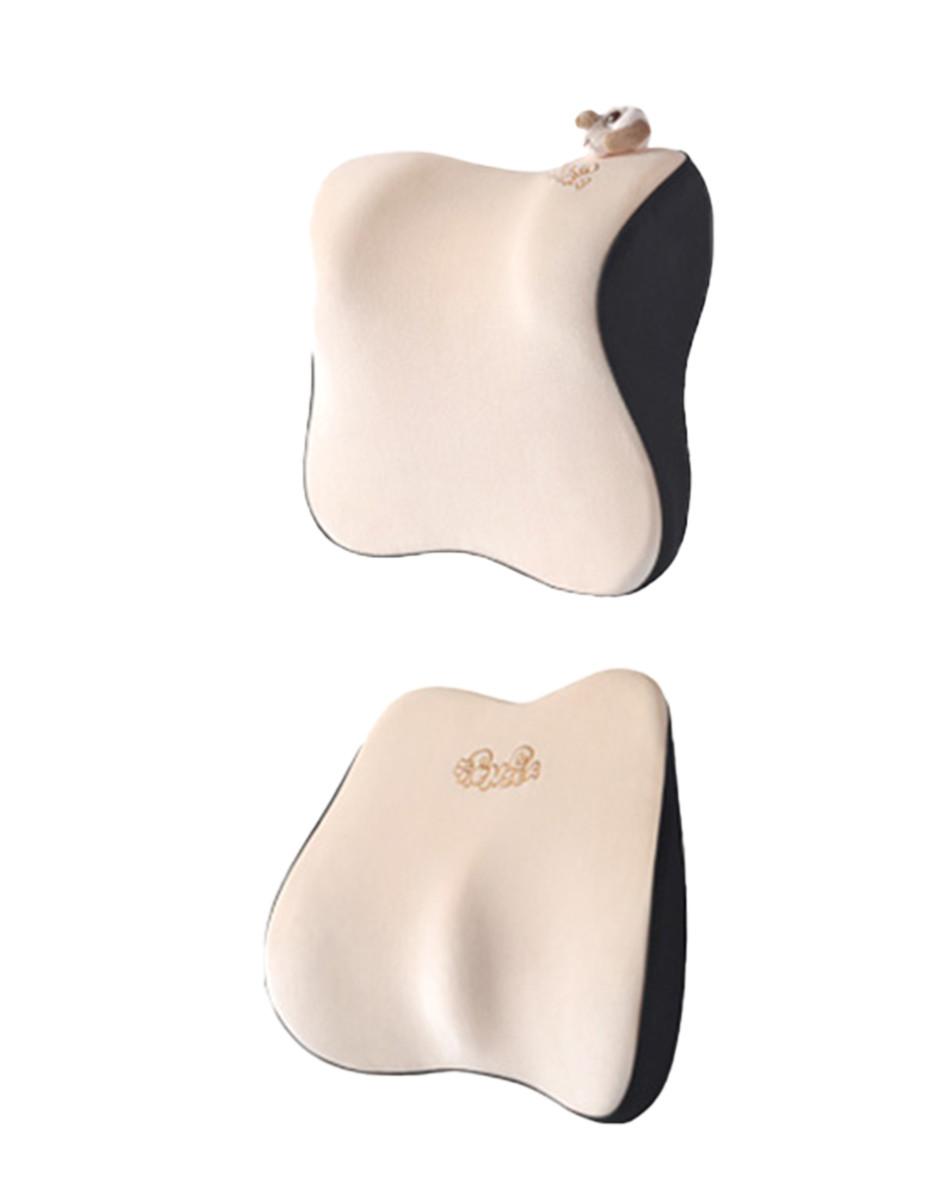 Icaroom headrest lumbar support seat next pillow universal car headrest lumbar pad lumbar support cushion for all seasons