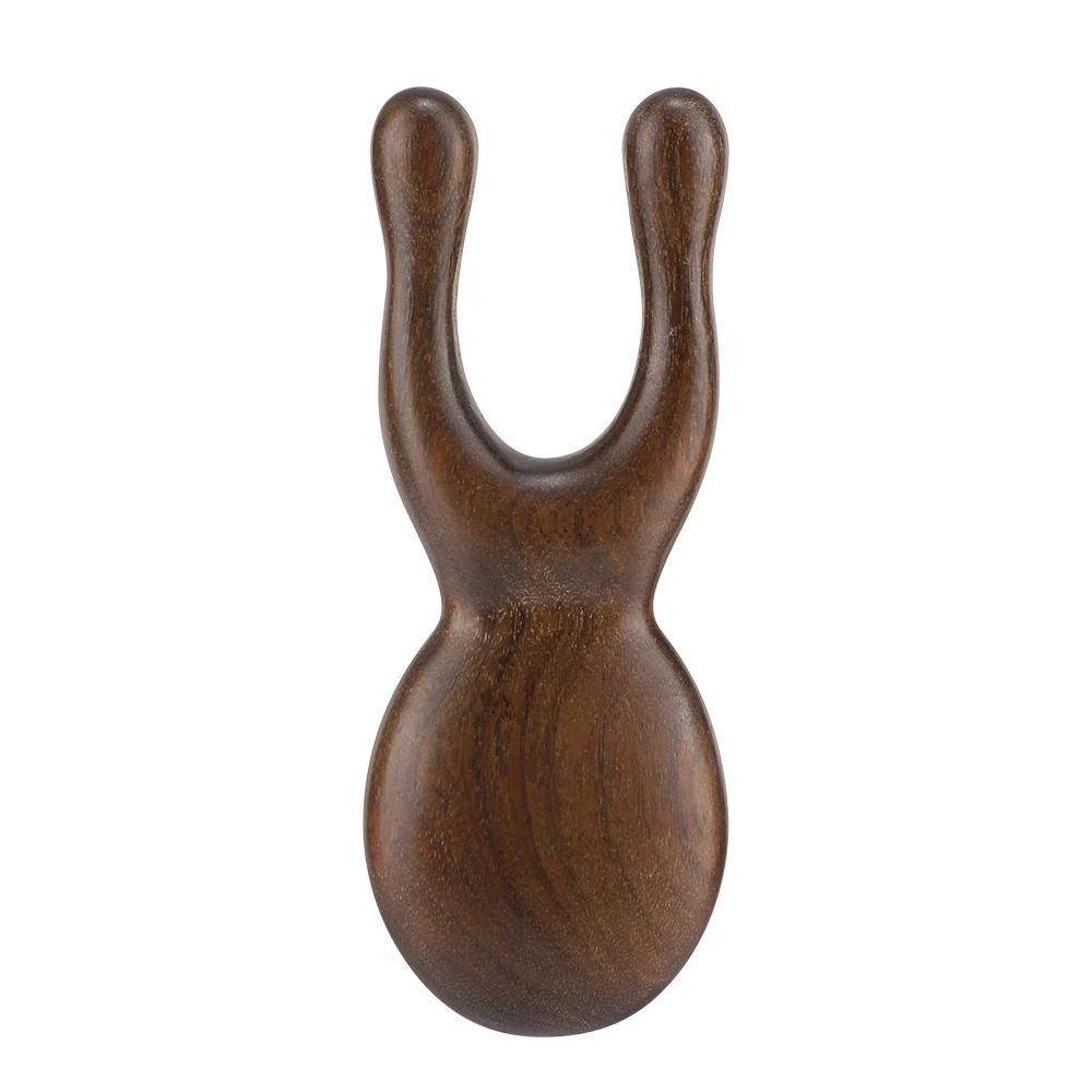 

Wooden Gua Sha Facial Tools Head Massager Sandalwood Wood Massage Tool for Face Nose Eye Wood Therapy Massage Acupressur Tools