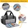 Acrylic Paint Carry Bag Paint Bottle Paint Brush Organizers Carry Case Art Supplies Organizers for Painting Sketching