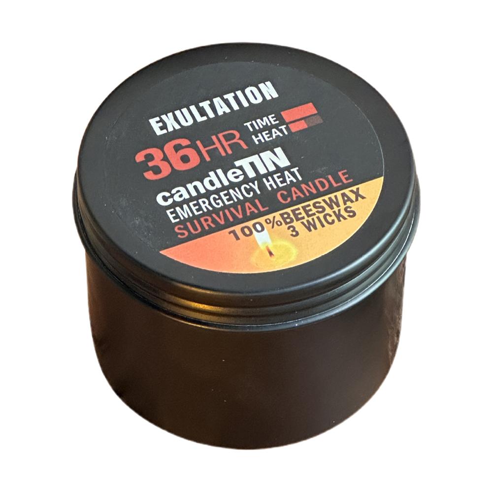 

Survival Candle Widely Used Romantic Ambience Natural 36 Hours Burning Long Lasting Candles 3 Wicks For Home Outdoor Camping