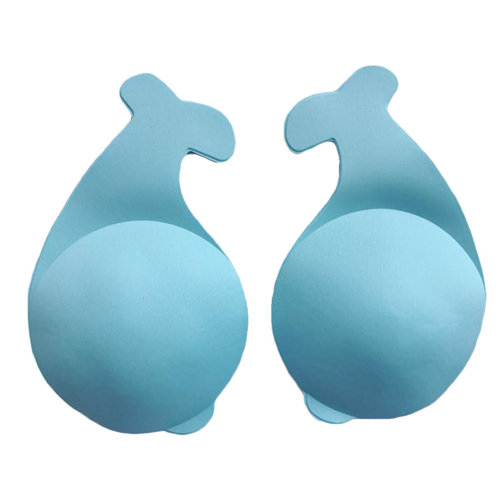 

Лента для бюстгальтера, силиконовая наклейка на грудь, бесшовный бюстгальтер, водонепроницаемый бюстгальтер One Size синий