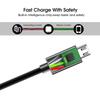 Micro USB Universal Data Cable 1m /2m/ 3m Micro USB Port for Android Phones Standard Head Rechargeable Long Parachute Cables