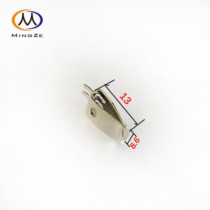 Phosphor Bronze & Nickel-Plated Copper Spring Clip - Multiple Styles, AUS/NZ Compliant Socket