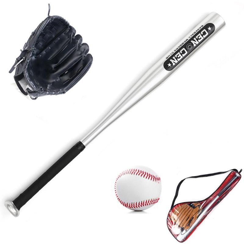 Kids' Oak Aluminum Alloy Baseball Set: Bat, Glove & Ball - Perfect Gift.