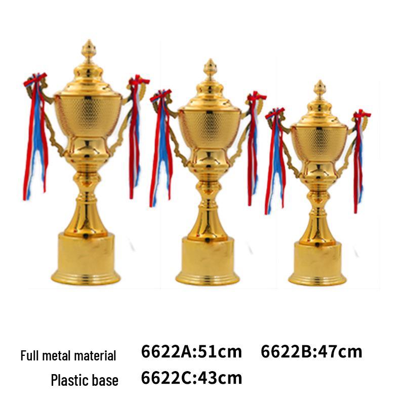 Custom Metal Trophies for Student and Children Sports: Creative Awards for Football, Basketball, and Competitive Games