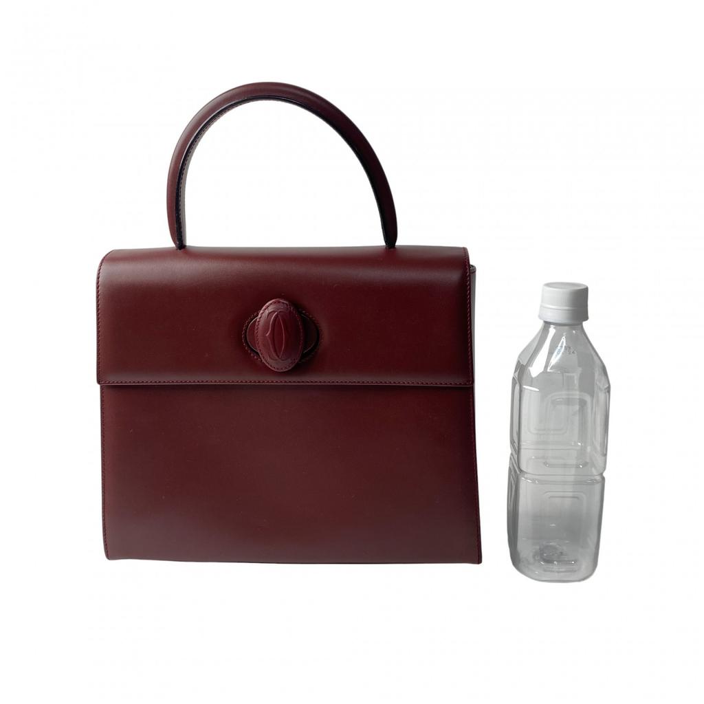 Used CARTIERHandbag Bordeaux leather Women