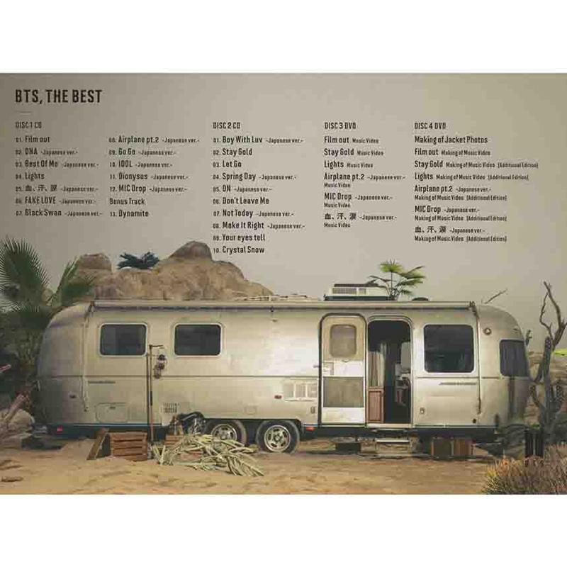 BTS – THE BEST 2CD+2DVD Limited Edition B JAPAN EDITION