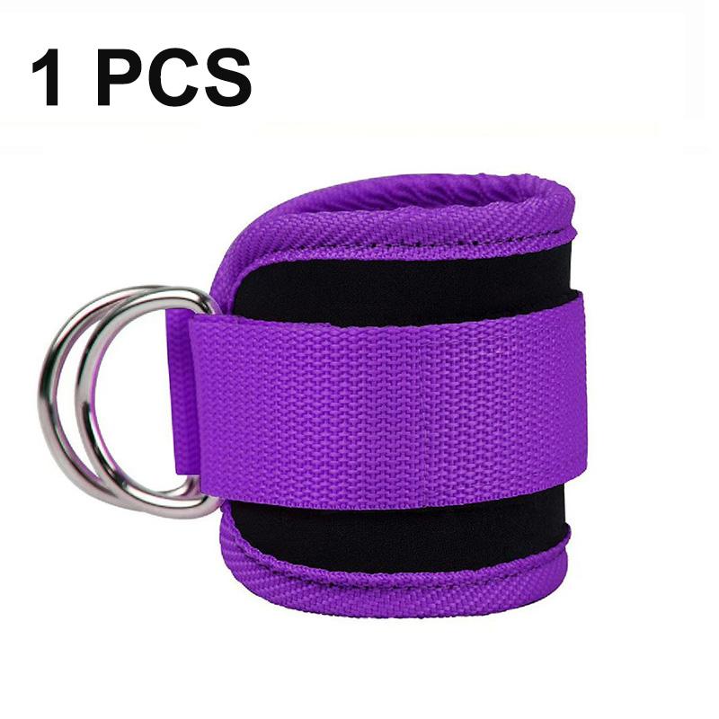 Double D Ring Ankle Cuffs Heavy Duty Straps For Glutes Legs Abs Workouts Strength Training Gym Equipment