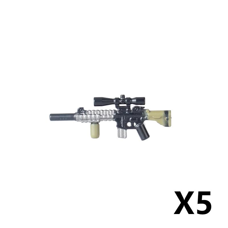 Military Building Blocks US Solider Figure M4 Gun Vest Special Force Tactical Bulletproof  Armour Weapon Accessories Bricks Toys