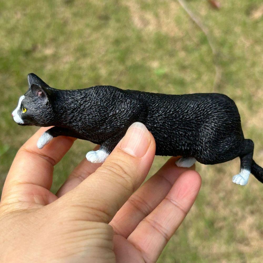 Siamese Ragdoll Persian Cat Simulation Cat Model Lifelike Cat Action Figures  Kids Doll Toy