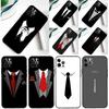 Anzug und Krawatte Handyhülle Für iPhone 16 Pro Max 12 13 Mini 11 14 15 Pro Max XR 15 16 Plus 16e Rückseite