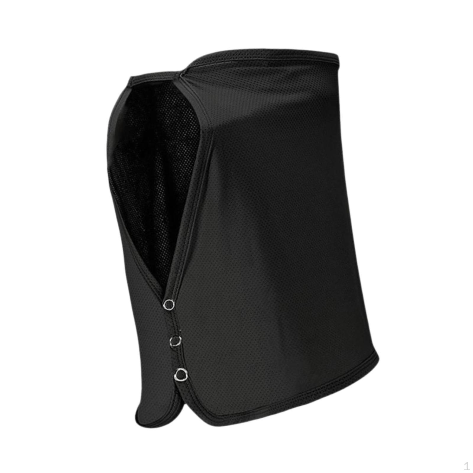 

Neck Drape for Sun Protection with Gaiter Design Outdoor Activities чорний