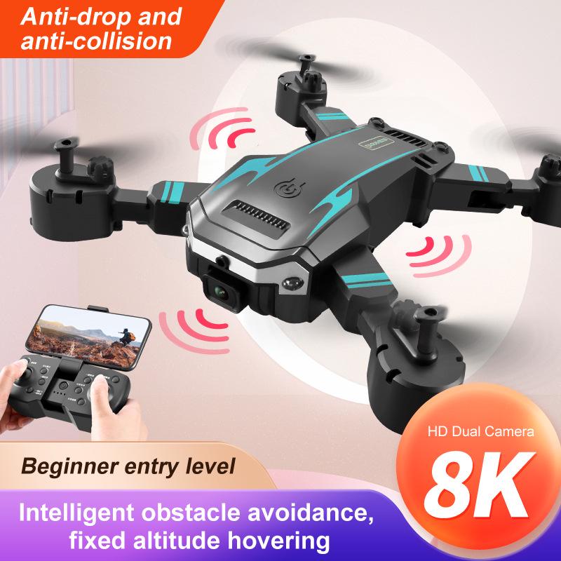S6 Cross-border Folding Drone with 8K Dual Camera, Intelligent Obstacle Avoidance, and Remote Control for Aerial Photography