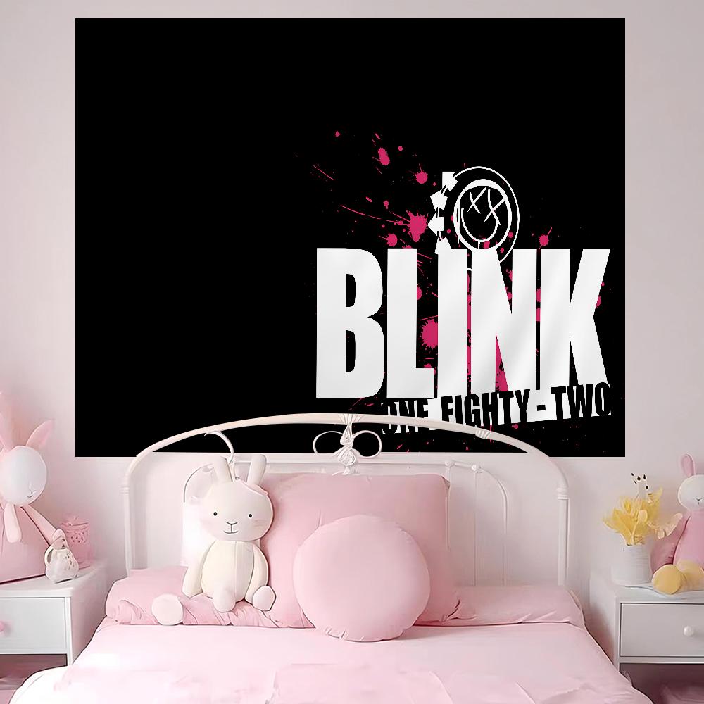 BBLINK182 Band DIY Wall Tapestry For Living Room Home Dorm Decor Wall Art Decor