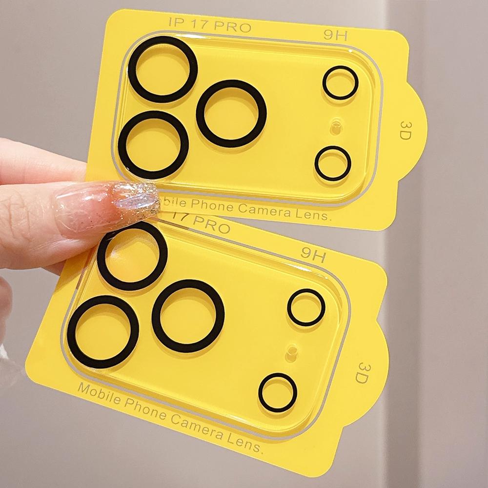 For IPhone 17 Pro Max 16 15 14 13 12 17 Pro  17 Air  17 Full Coverage Explosion-proof Scratch-Resistant HD Camera Lens Protector Film