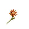 Retro Mori Sunflower Paint Brooch - Stylish and Simple Women's Accessory.