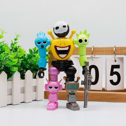 AAGWW Spranky Figure, Assembled, Articulated, Anime-Style Figurine, PVC, Popular Merchandise, Gift (Type C)