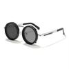 Manual Rotating Fishing Sunglasses Round Frame ND Filter Sunglasses  Driving