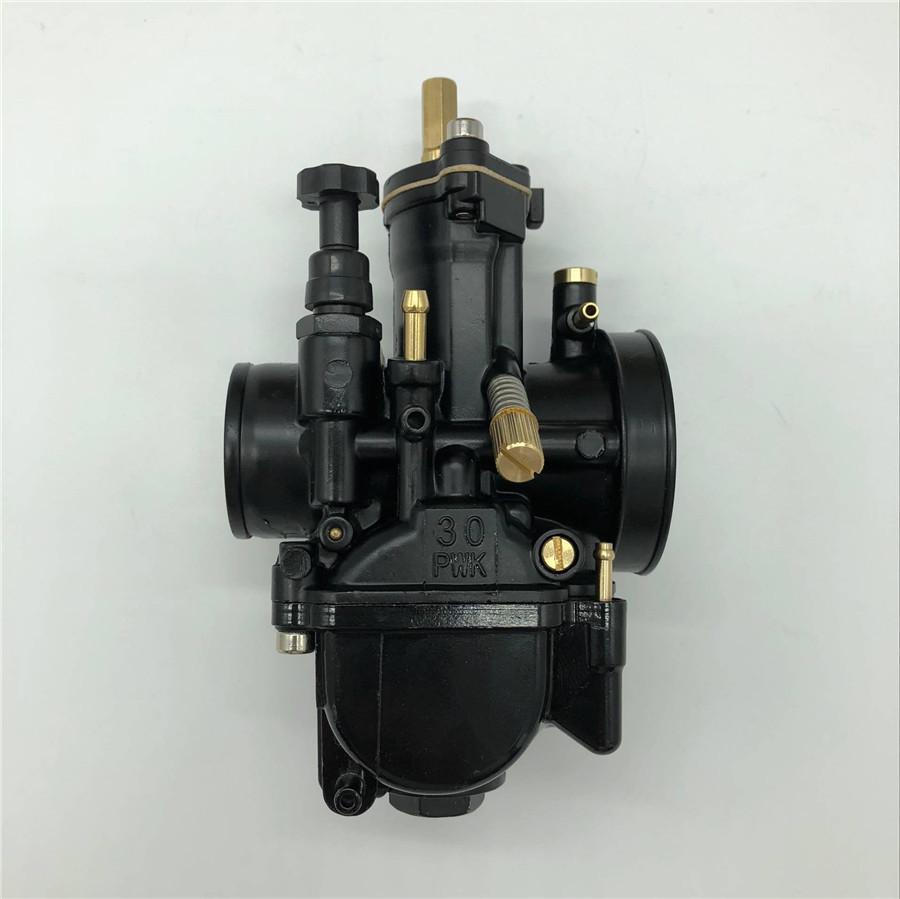 High Quality Motorcycle 30Mm Carburetor With Main Jets Kit  Racing Part For  Replacement Keihin Carb Pwk