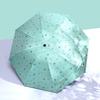 Mini-Regenschirm mit Sternenmuster, faltbar, wasserdicht, winddicht, UV-beständig