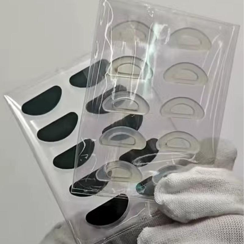 Schwarze Anti-Rutsch-Brillen-Nasenpads Silikon Klar Weich Selbstklebend Nasenhalter Unsichtbare Brille Luftpolster Nasenpads