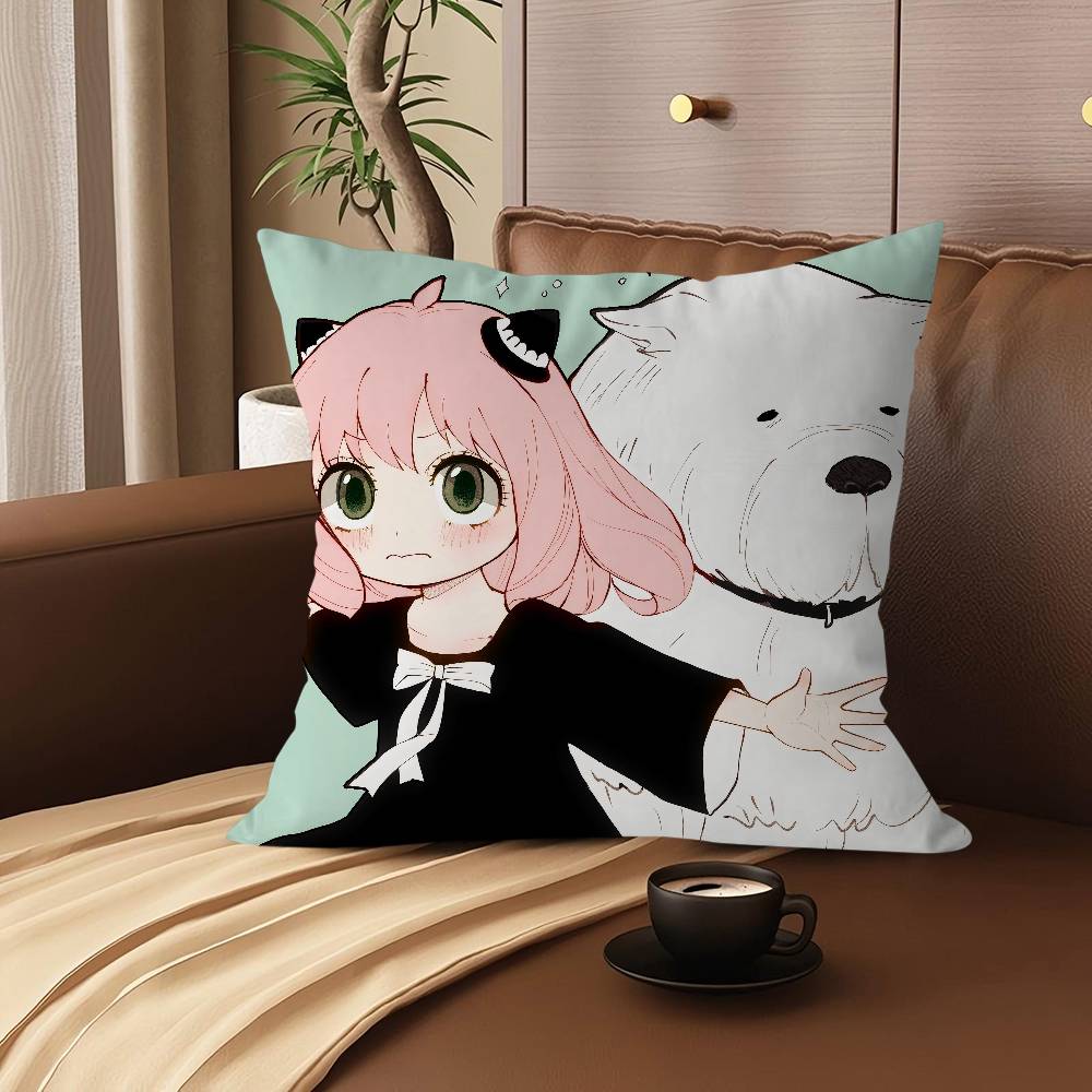 

Милая Мультяшная Наволочка А-Аня Форджер Дюймы Сельский Декор Домашние Декоративные Подушки для Дивана 12x12Inch