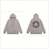Mens Oversized Zip-Up Hooded Sweatshirt Casual Streetwear Cotton Pullover Fall