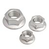 M2 M2.5 M3 M4 M5 M6 M8 M10 M12 M14 M16 M20 316/304 Stainless Steel Carbon Steel Hexagon Flange Nut Hex Lock Nuts With Pad