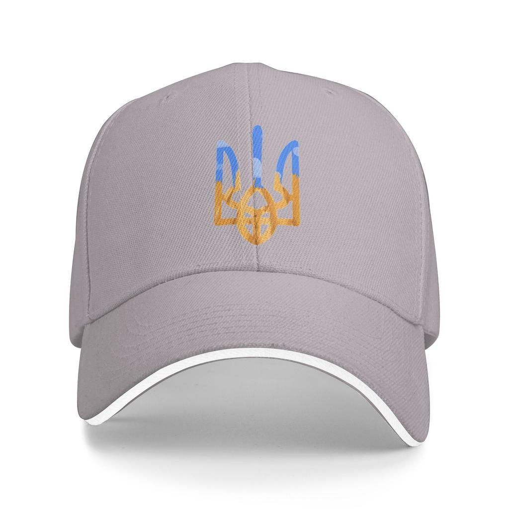 Wappen der Ukraine Ukrainische Kraft Baseballkappe Paar Damen Trucker-Hut Heißer Verkauf Druck Jagd Camping Baseballkappen Geschenk