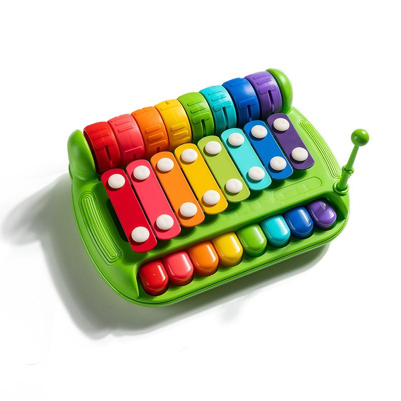 Baby Spielzeug 2-in-1 Klavierspielzeug Acht Ton Handklavier Spielzeug Baby Spielzeug Klavier Instrument