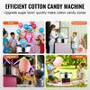 Electric Cotton Candy Machine, 1000W Candy Floss Maker, Commercial Cotton Candy Machine with Stainless Steel Bowl, and Sugar Scoop, Perfect for Home