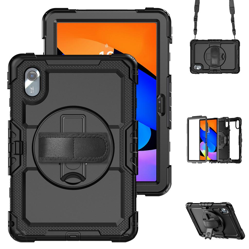 Shockproof Case For Lenovo Xiaoxin Pad 11 2025 TB336FU TB336ZU 2024 Tab M11 K11 TB330FU Armor Kickstand Cover+Shoulder Strap