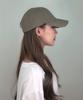 Tueseupis Nylon Signature Lettering Logo Ball Cap (Khaki Beige)