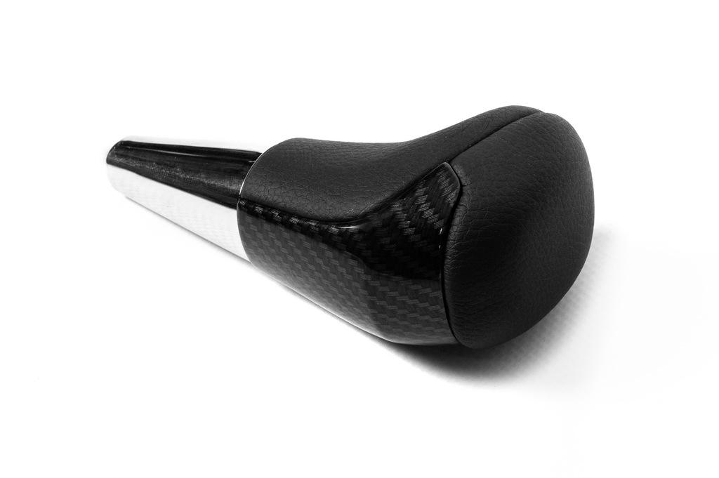 Gear Knob (Black Leather-2025carbon) for Toyota Land Cruiser 200