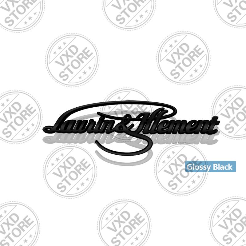 AAAIY1 Für L&K Laurin & Klement Kodiaq Octavia Superb Scala Karoq skoda Auto 3D Metall Plakette Aufkleber Auto Heckklappe Emblem