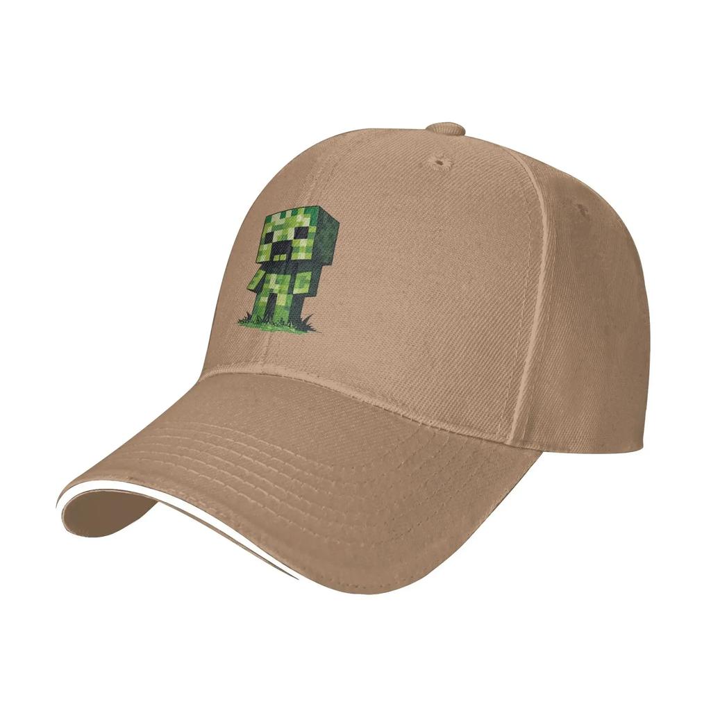 Adorable Mine Camping Baseball Caps  Mens  Adult Male Beach Coquette Hat Peaked Cap