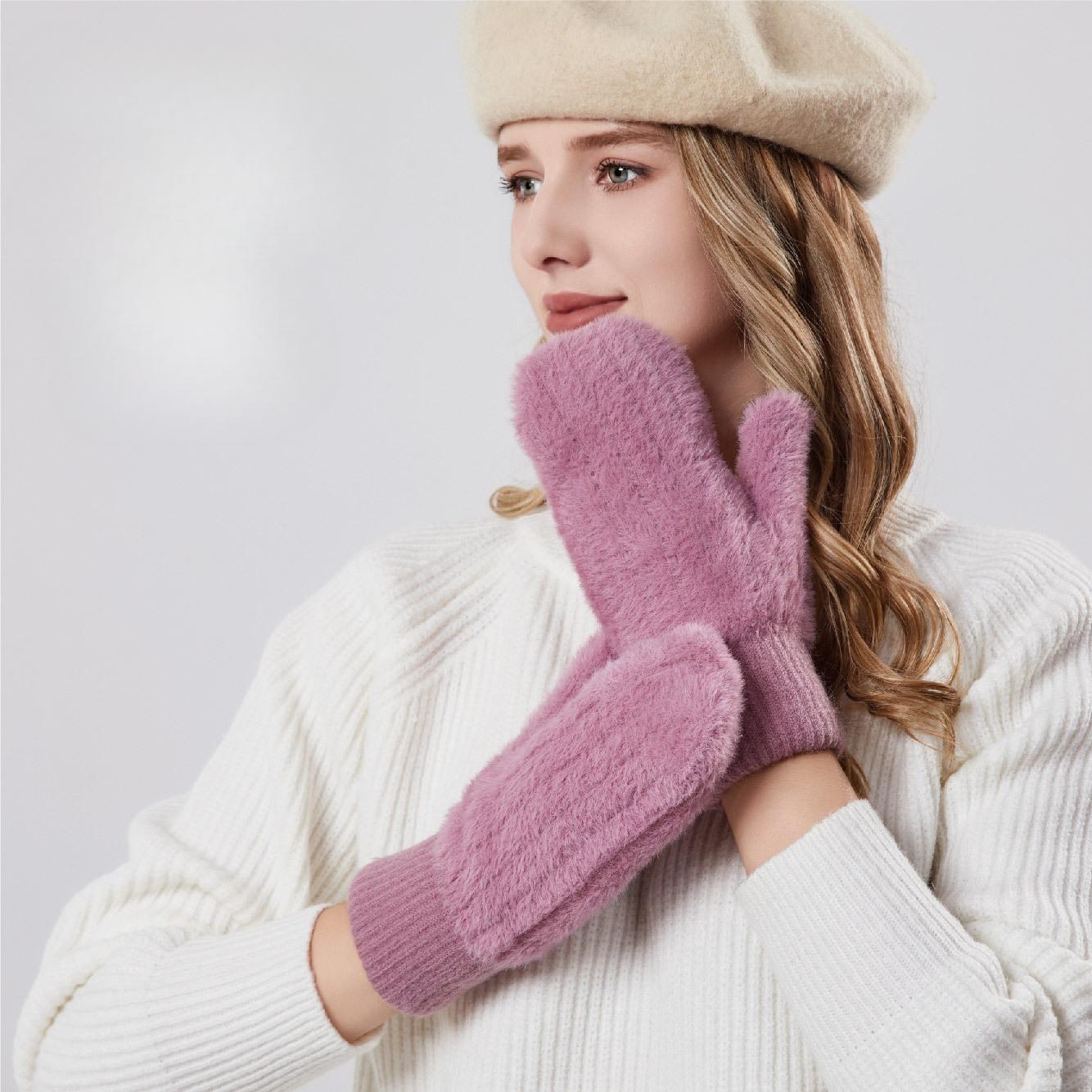 

Жіноча сумка Пальці Плюс Оксамитові Теплі Рукавички Восени та Взимку Потовщені Рукавички Подвійної В язки Для Катання на Відкритому Повітрі Універсальні Вітрозахисні Рукавички